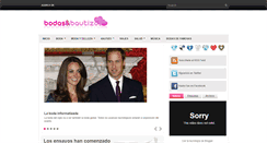 Desktop Screenshot of bodasybautizos.isipedia.com