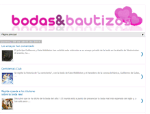 Tablet Screenshot of bodasybautizos.isipedia.com